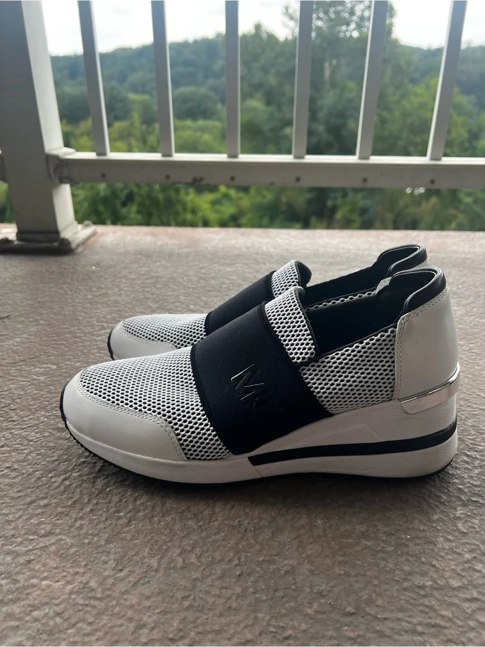 Michael Kors Felix Leather Trainers